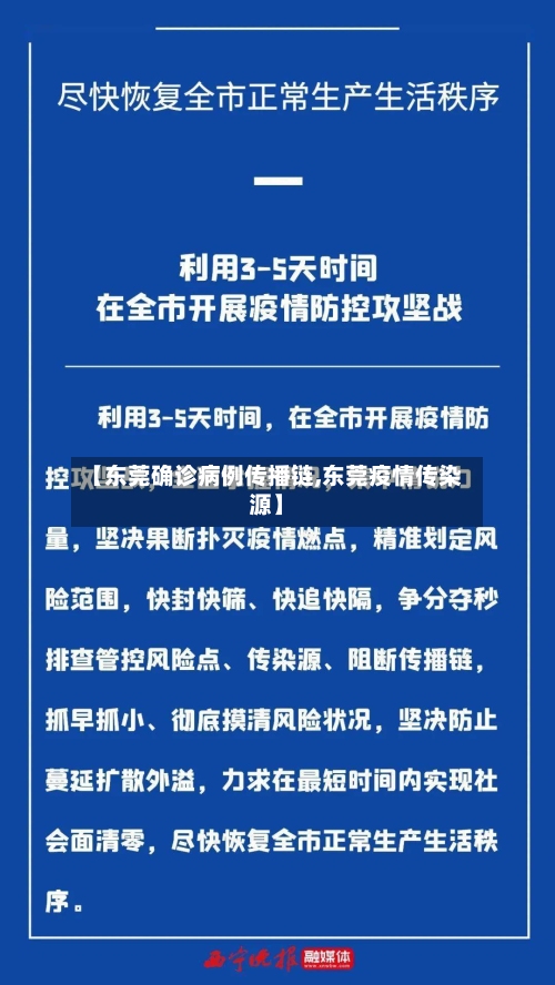 【东莞确诊病例传播链,东莞疫情传染源】