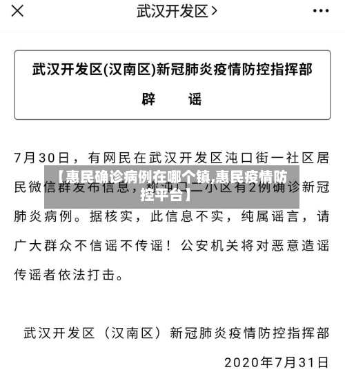 【惠民确诊病例在哪个镇,惠民疫情防控平台】-第2张图片