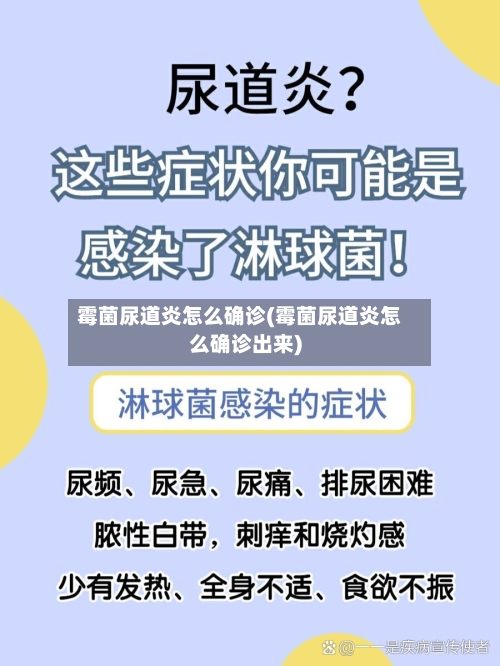 霉菌尿道炎怎么确诊(霉菌尿道炎怎么确诊出来)