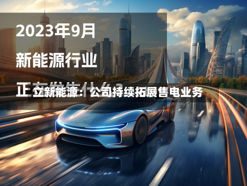 立新能源：公司持续拓展售电业务-第1张图片