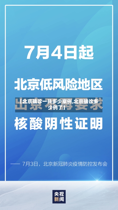 【北京确诊一共多少案例,北京确诊多少例了】-第3张图片