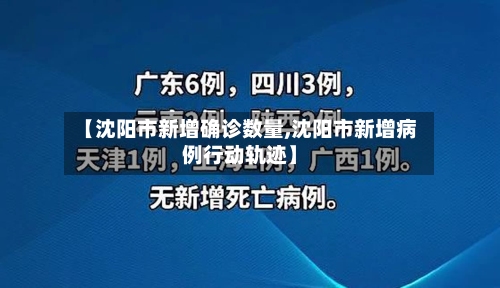【沈阳市新增确诊数量,沈阳市新增病例行动轨迹】