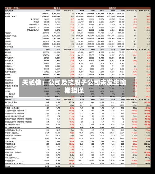 天融信：公司及控股子公司未发生逾期担保-第2张图片