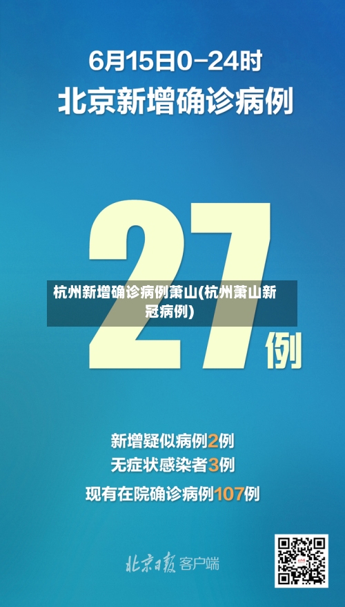 杭州新增确诊病例萧山(杭州萧山新冠病例)