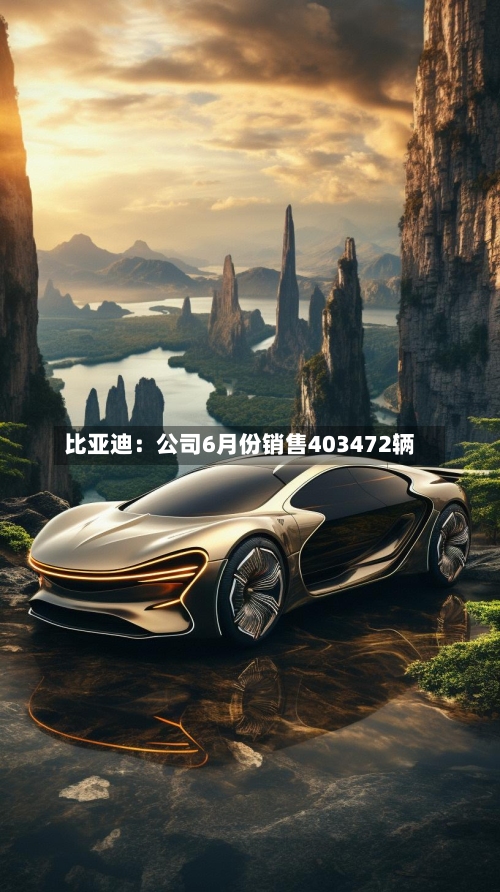 比亚迪：公司6月份销售403472辆