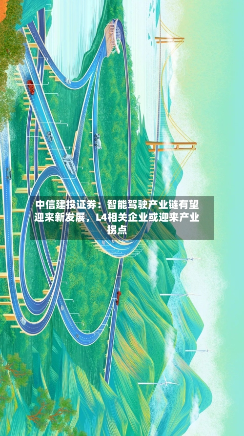 中信建投证券：智能驾驶产业链有望迎来新发展，L4相关企业或迎来产业拐点