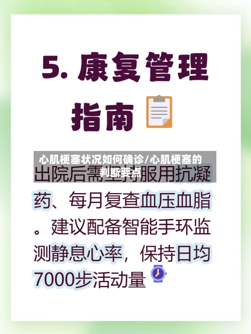 心肌梗塞状况如何确诊/心肌梗塞的判断要点