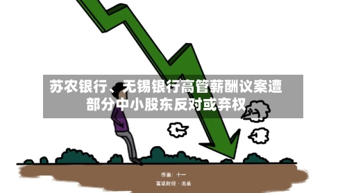 苏农银行、无锡银行高管薪酬议案遭部分中小股东反对或弃权