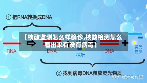 【核酸监测怎么样确诊,核酸检测怎么看出来有没有病毒】