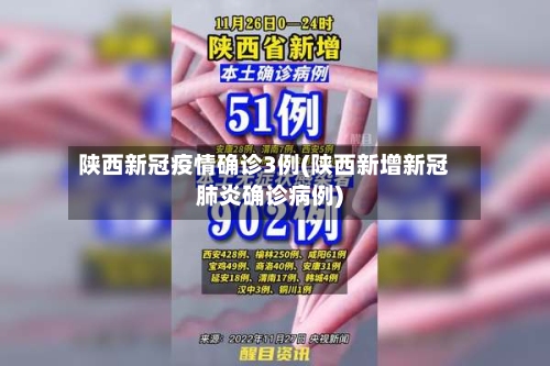 陕西新冠疫情确诊3例(陕西新增新冠肺炎确诊病例)