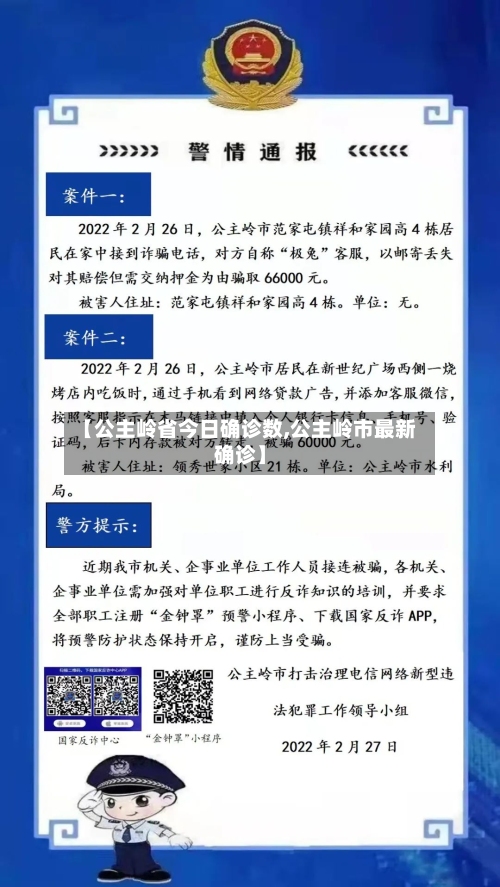 【公主岭省今日确诊数,公主岭市最新确诊】