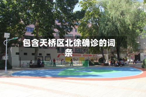 包含天桥区北徐确诊的词条