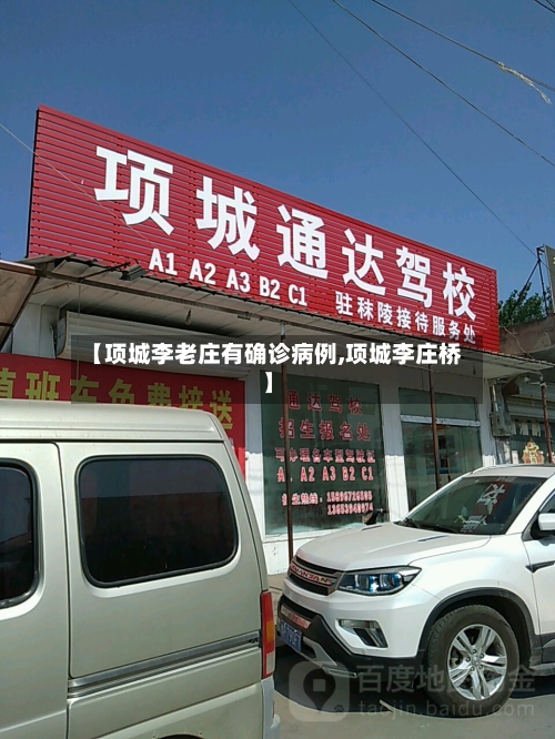 【项城李老庄有确诊病例,项城李庄桥】